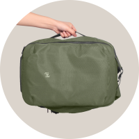 Studentský batoh Identity Oxford khaki