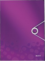 Organizér A4 PP Leitz WOW purpurové