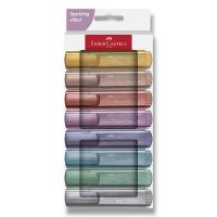 Zvýrazňovače Faber-Castell Metallic 8ks