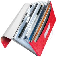 Organizér A4 PP Leitz WOW červený