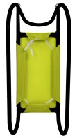 Kovové saně 62 cm, sv.zeleno-černé