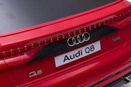 Dětské elektrické auto Audi Q8 červená
