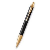 Sada kuličkové pero Parker IM Premium Black G a pouzdro