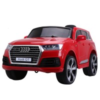 Dětské elektrické auto Audi Q7 červená/red