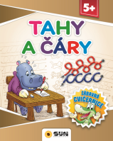 Zábavná cvičebnice Tahy a čáry 5+