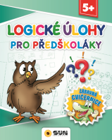 Zábavná cvičebnice Logické úlohy pro předškoláky 5+