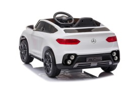 Dětské elektrické auto Mercedes GLC coupé bílá/white