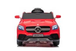 Dětské elektrické auto Mercedes GLC coupé červená/red