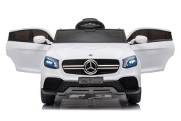 Dětské elektrické auto Mercedes GLC coupé bílá/white