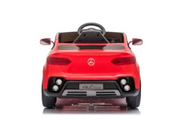 Dětské elektrické auto Mercedes GLC coupé červená/red