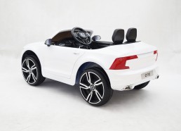Dětské elektrické auto Volvo S90 bílá/white