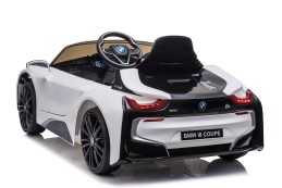 Dětské elektrické auto BMW i8 Coupe bílá/white