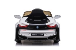 Dětské elektrické auto BMW i8 Coupe bílá/white