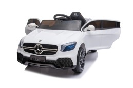Dětské elektrické auto Mercedes GLC coupé bílá/white