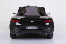 Dětské elektrické auto Bentley EXP 12 černá/black