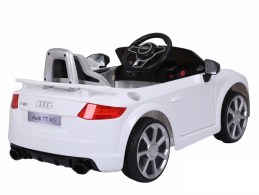 Dětské elektrické auto Audi TT RS bílá