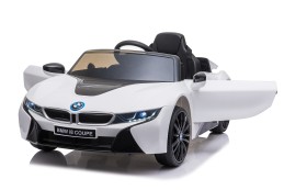 Dětské elektrické auto BMW i8 Coupe bílá/white