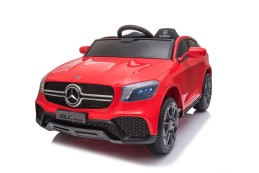 Dětské elektrické auto Mercedes GLC coupé červená/red