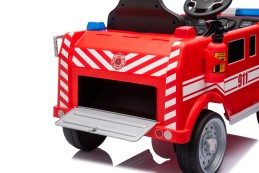 Dětské elektrické auto hasiči Eljet červená, Li-Ion