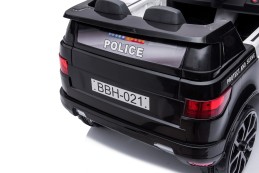 Dětské elektrické auto policie SUV Eljet černá, Li-Ion