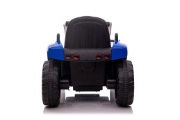 Dětský elektrický traktor Eljet s nakládací lžící modrá, Li-Ion
