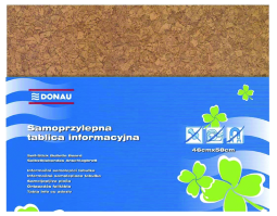 Korková tabule 580x460mm samolepicí