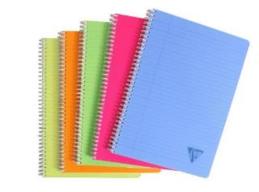 Blok A4 Twin wire Clairefontaine Linicolor Fresh 50ls linkovaný
