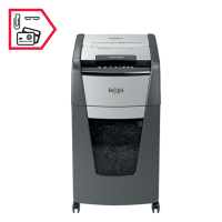 Skartovač   Rexel Optimum AutoFeed 225X křížový řez