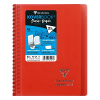 Blok A5 Twin wire Clairefontaine Koverbook 50ls čistý