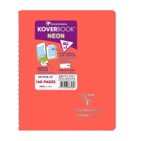 Blok A5 Twin wire Clairefontaine Koverbook Neon 80ls linkovaný