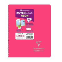Blok A5 Twin wire Clairefontaine Koverbook Neon 80ls linkovaný