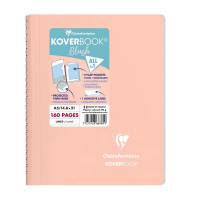 Blok A5 Twin wire Clairefontaine Koverbook Pastel 80ls linkovaný