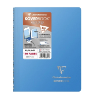 Blok A5 Twin wire Clairefontaine Koverbook Silver 80ls linkovaný