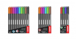 Permanentní popisovač Kores K-Marker tenký M 6ks