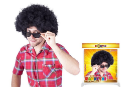 Paruka Afro černá