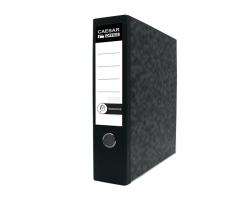 Pákový pořadač A4 80mm Caesar Office Executive mramor černý