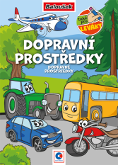 Omalovánky A5 Dopravní prostředky