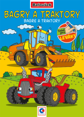 Omalovánky A5 Bagry a traktory