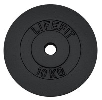 Kotouč LIFEFIT® 10kg,Angular, kovový, pro 30mm tyč