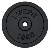 Kotouč LIFEFIT® 20kg,Angular, kovový, pro 30mm tyč