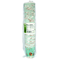 Papírový kelímek 0,3l zimní motiv 50ks