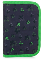 Školní penál jednopatrový Oxy Next Green Cube