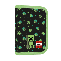 Školní penál jednopatrový Oxy Next Green Cube