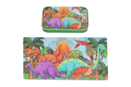 Puzzle 60D v plechové krabiččce