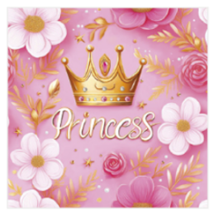 Papírové ubrousky Princess 20ks