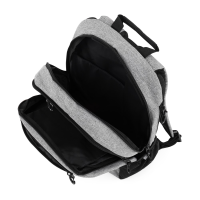 Studentský batoh+etue Oxy Sport Grey Melange