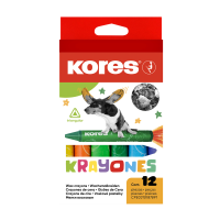 Voskovky Kores Krayones 12ks