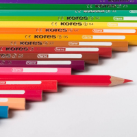 Pastelky Kores Kolores + ořezávátko 36ks
