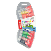 Temperové barvy Kores 12ks