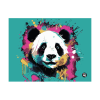 Ubrus na školní lavici BF Panda 65x50cm